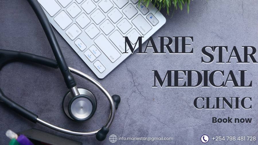 Marie Star Medical Clinic profile and website communication project cover